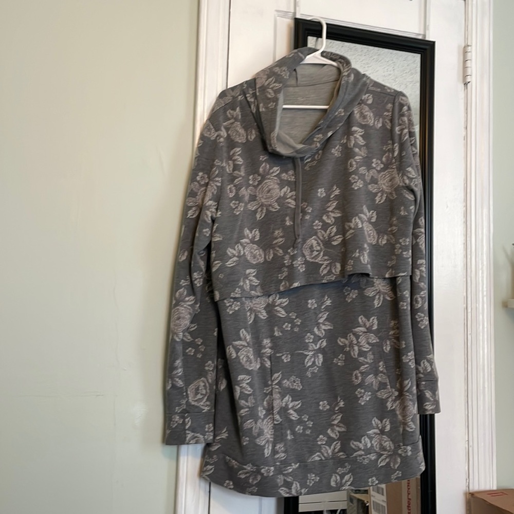 Flora nursing hoodie
